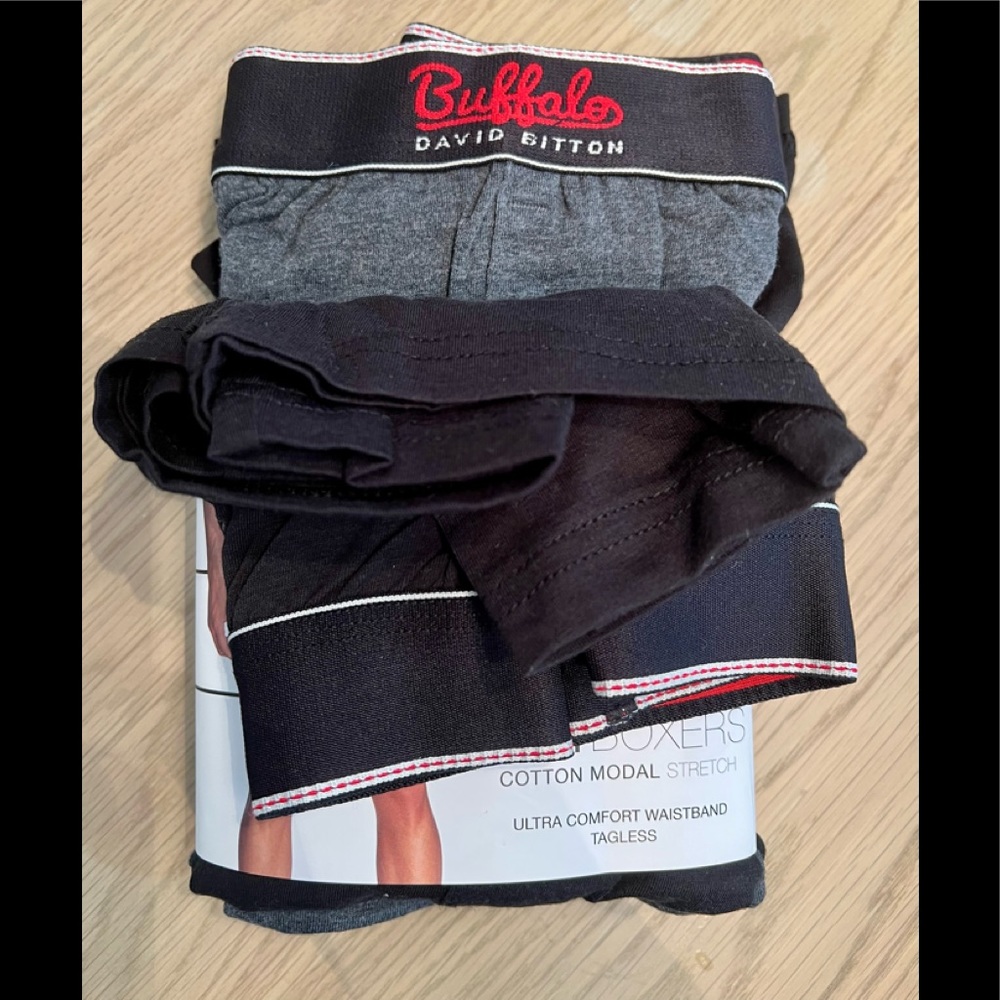 Buffalo David Bitton, men's poly stretch boxer brief (qty 3)